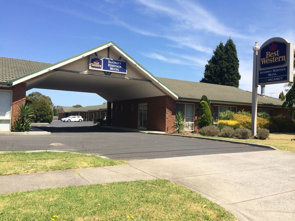 Sandown Heritage Motel Noble Park Eksteriør billede
