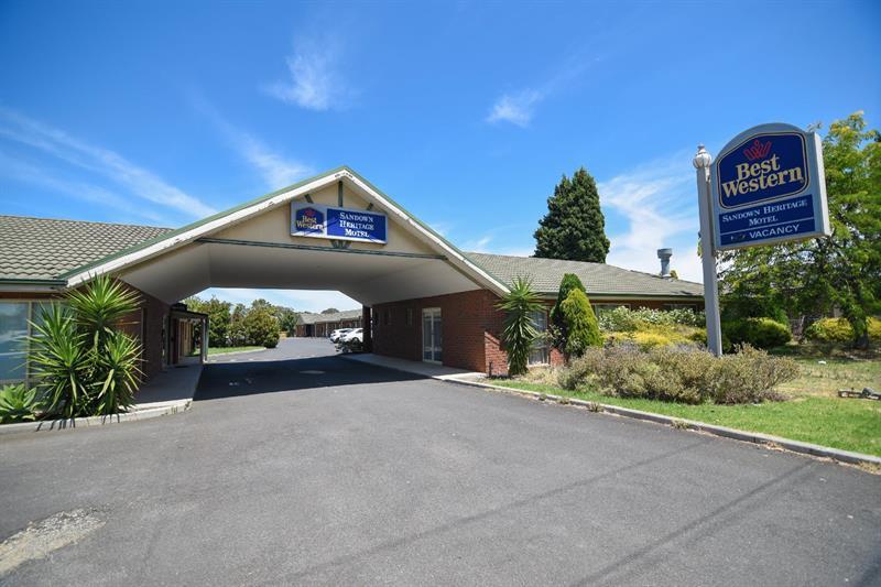 Sandown Heritage Motel Noble Park Eksteriør billede